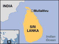 Location of Mullaitivu