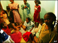 A relief centre for children orphaned by the tsunami in Nagapattinam, southern India 
